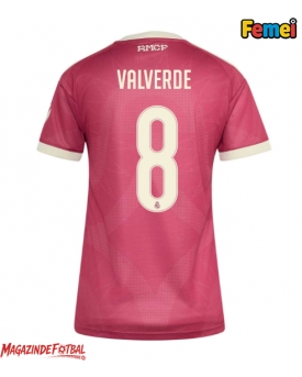 Real Madrid Federico Valverde #8 Tricou Fotbal Replică 2026-27 Femei Treilea